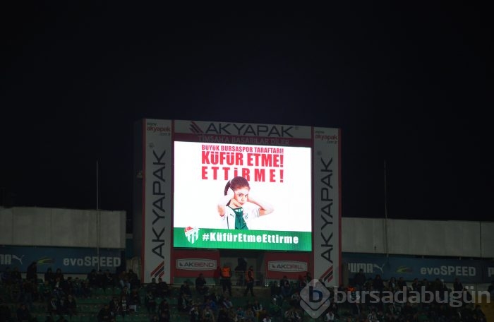 Bursaspor hakemi geçemedi!