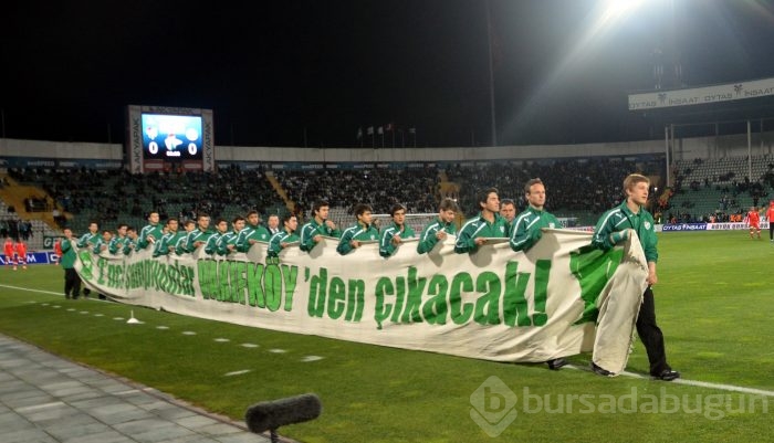 Bursaspor hakemi geçemedi!