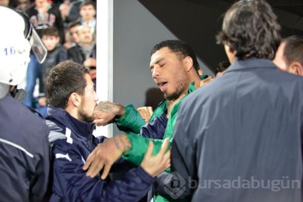 Bursaspor hakemi geçemedi!