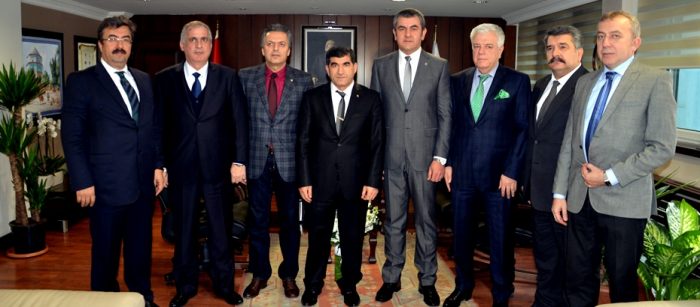 Emniyet müdürü Sabri Durmuşlar Bursaspor yönetimini ağırladı