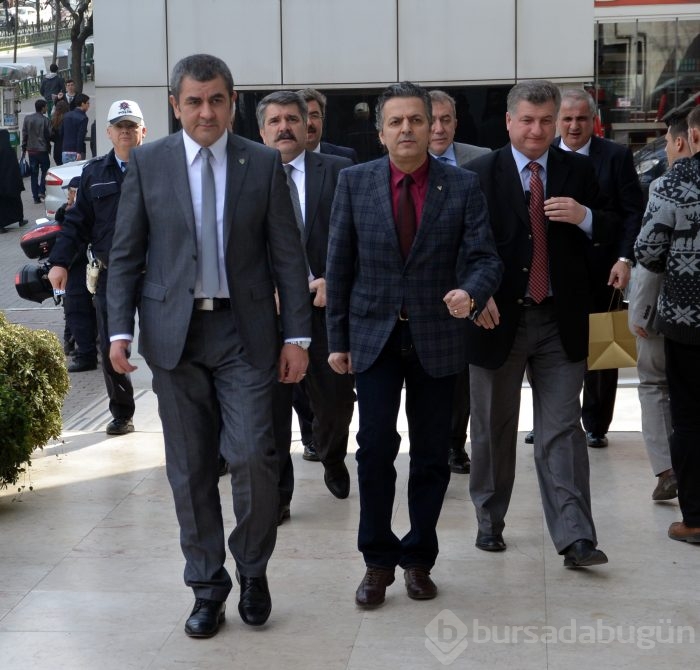Emniyet müdürü Sabri Durmuşlar Bursaspor yönetimini ağırladı