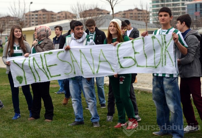 14 Şubat'ta Bursaspor'a koştular!