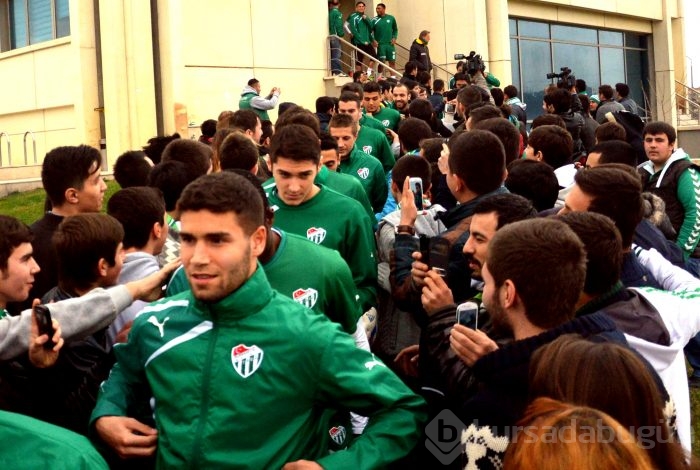 14 Şubat'ta Bursaspor'a koştular!