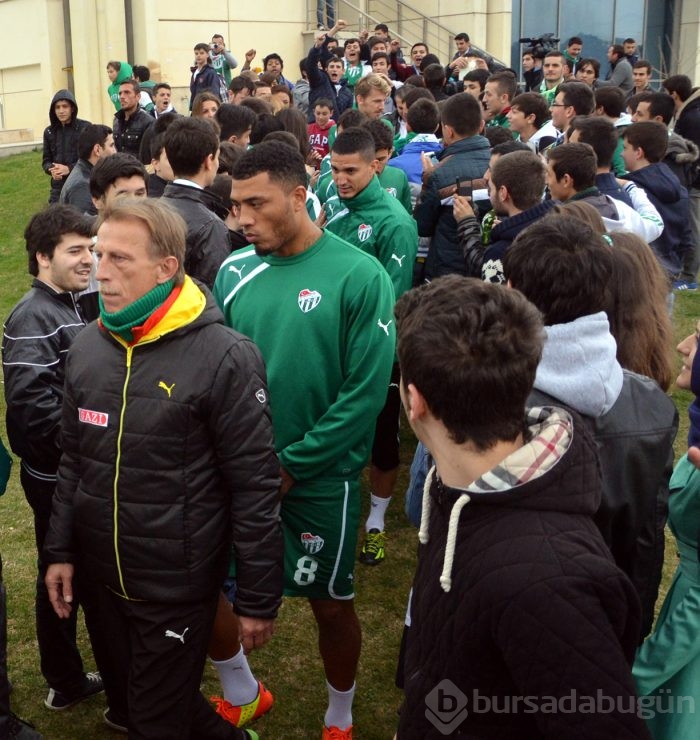 14 Şubat'ta Bursaspor'a koştular!