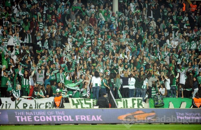 Bayanların ve çocukların Bursaspor aşkı!