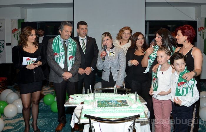 Bursaspor Kadın Taraftarlar Derneği' 1 yaşında