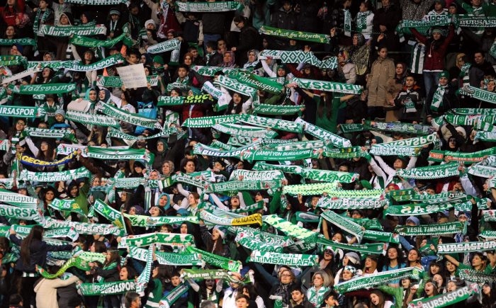 Kadınlar ve çocuklar Bursaspor için ödül!