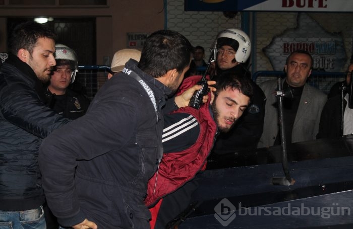 Trabzon'da maç yarıda kaldı!