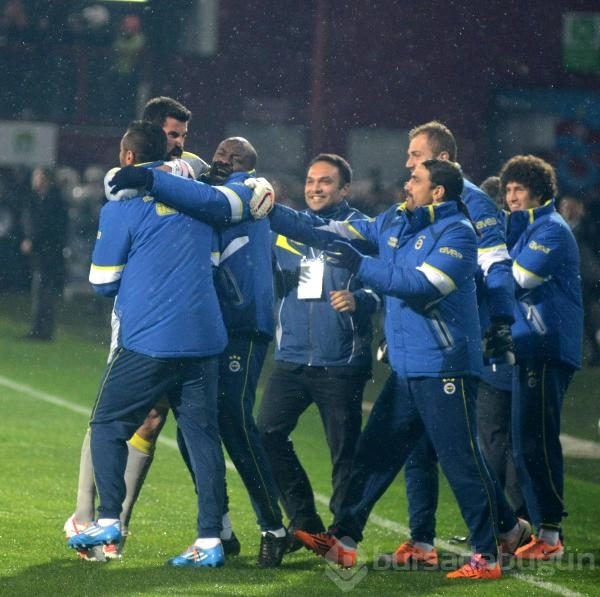 Trabzon'da maç yarıda kaldı!