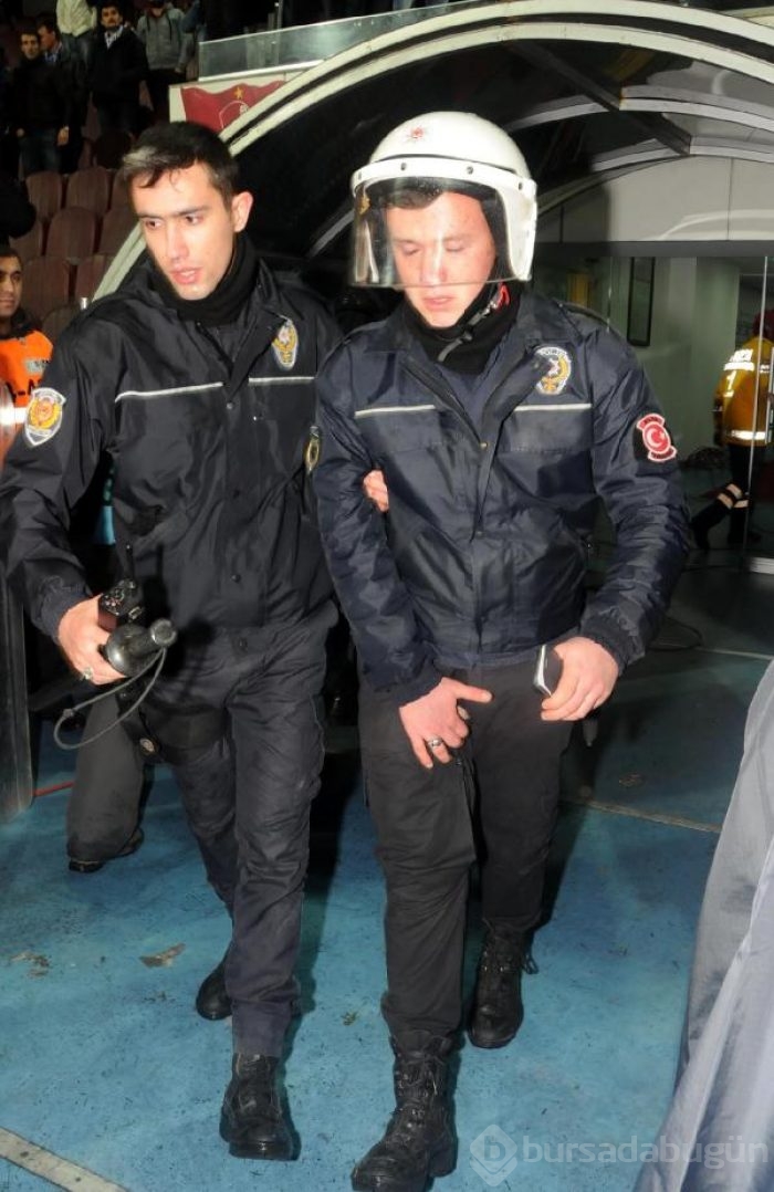 Trabzon'da maç yarıda kaldı!