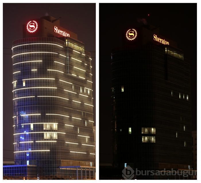 2014 için Sheraton Bursa Hotel ışıklarını kapattı...