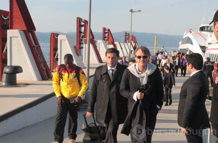 Galatasaray ekibi Bursa'da
