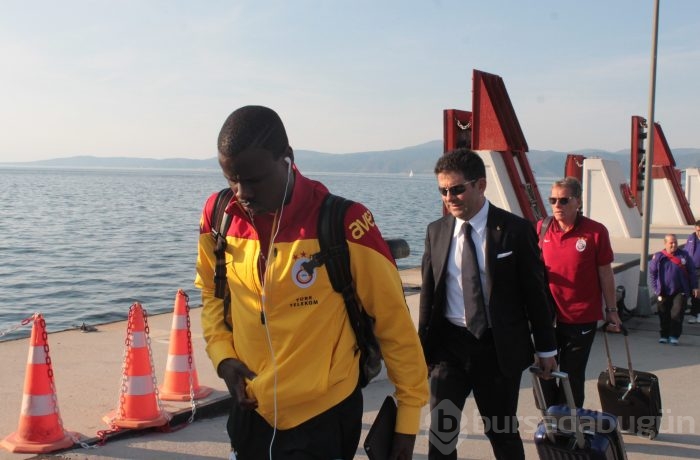 Galatasaray ekibi Bursa'da