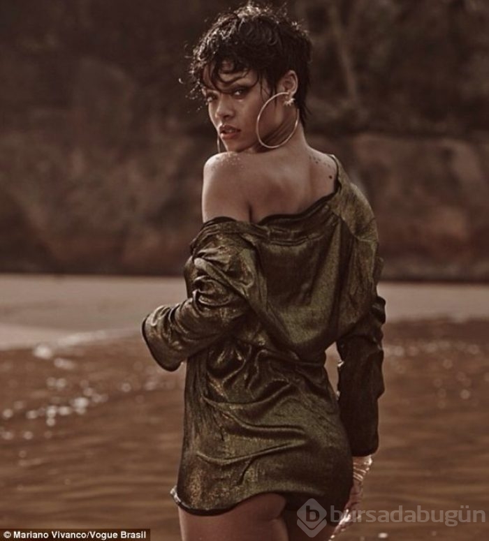 Rihanna'dan olay yaratacak pozlar...