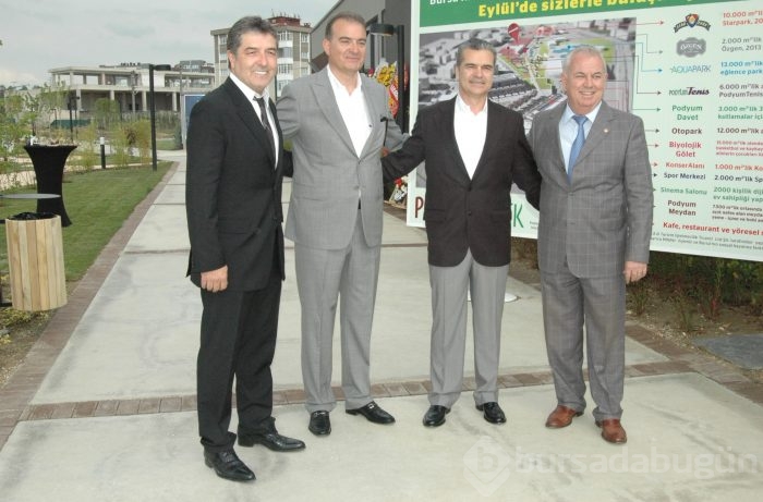 Podyum Park'ın Tenis kulübü hizmete girdi...