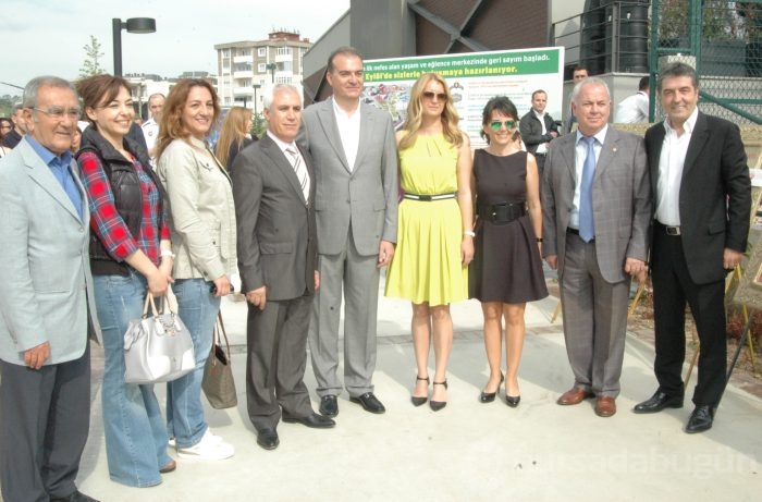 Podyum Park'ın Tenis kulübü hizmete girdi...