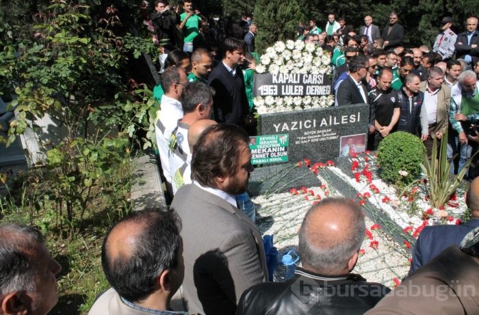 İbrahim Yazıcı mezarı başında anıldı 