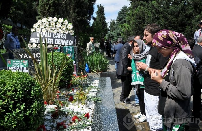 İbrahim Yazıcı mezarı başında anıldı 