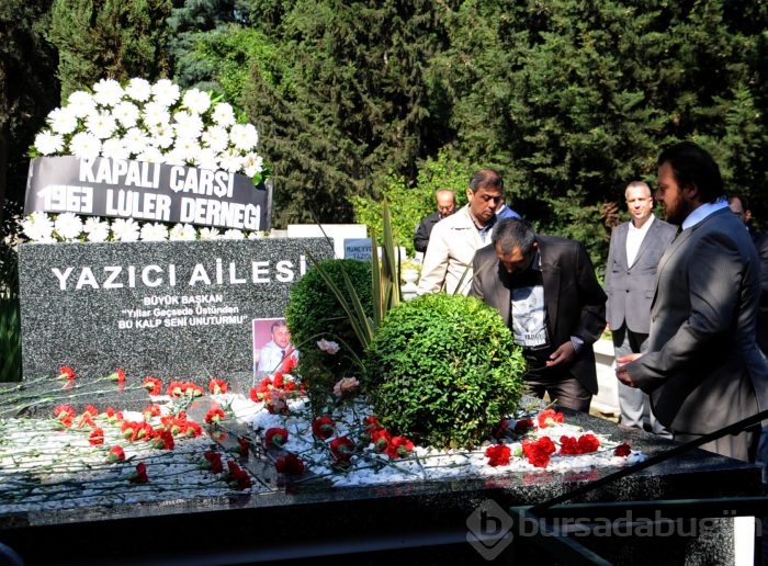 İbrahim Yazıcı mezarı başında anıldı 