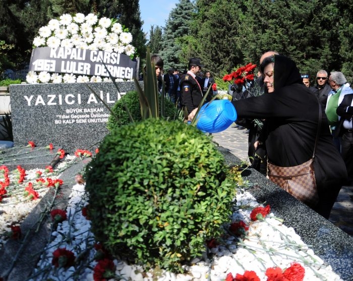 İbrahim Yazıcı mezarı başında anıldı 