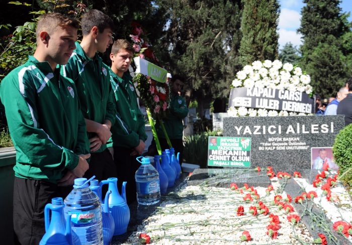 İbrahim Yazıcı mezarı başında anıldı 