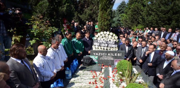 İbrahim Yazıcı mezarı başında anıldı 