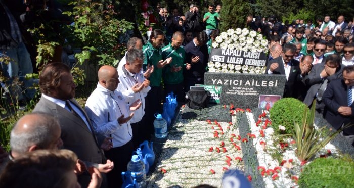 İbrahim Yazıcı mezarı başında anıldı 