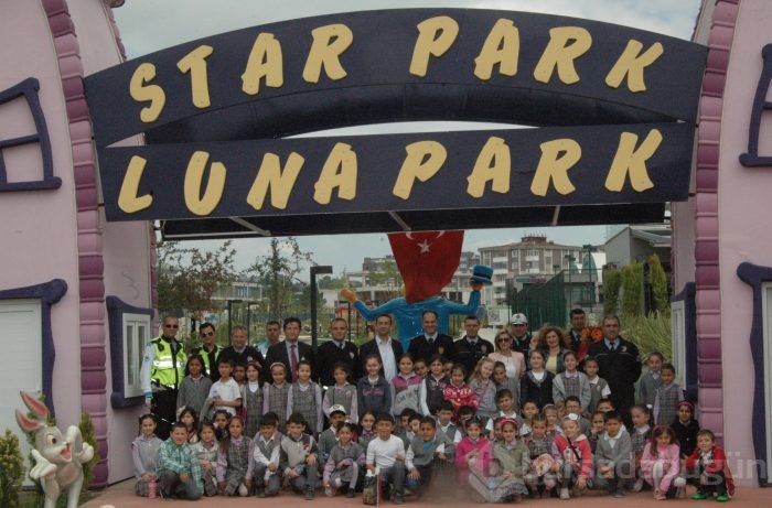 Çocuklar Star Park Podyum'da eğlendiler...