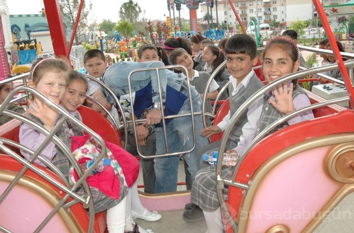 Çocuklar Star Park Podyum'da eğlendiler...