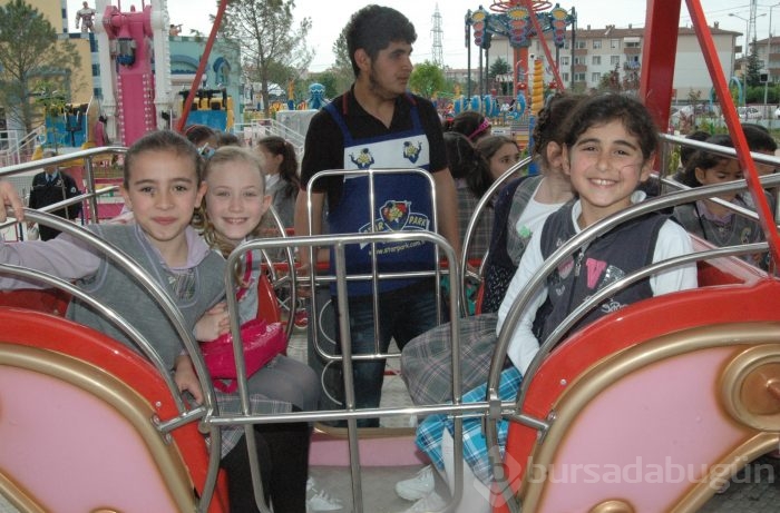 Çocuklar Star Park Podyum'da eğlendiler...