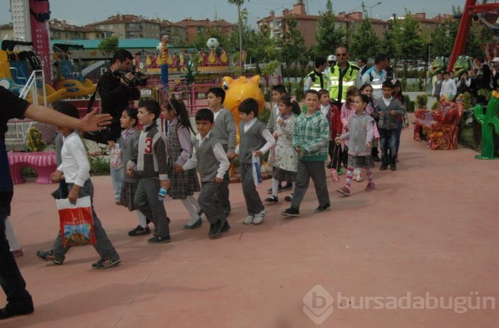 Çocuklar Star Park Podyum'da eğlendiler...
