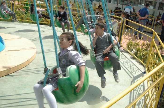 Çocuklar Star Park Podyum'da eğlendiler...