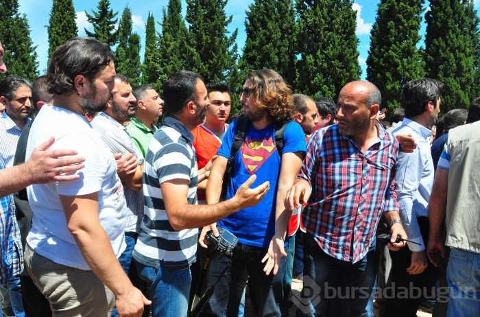 Milli takımdan Soma'da duygu dolu ziyaret
