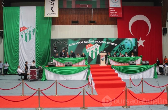 Bursaspor'da kongresinde heyecan dorukta