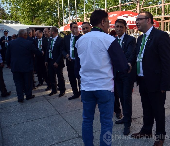 Bursaspor'da kongresinde heyecan dorukta
