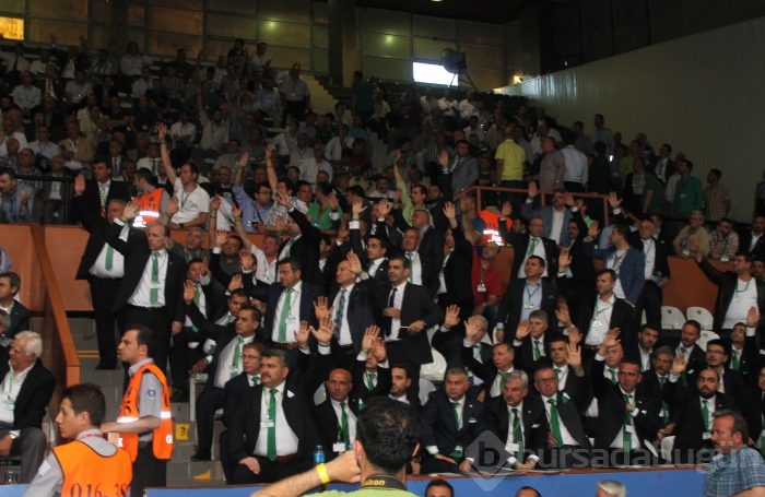 Bursaspor'da kongresinde heyecan dorukta