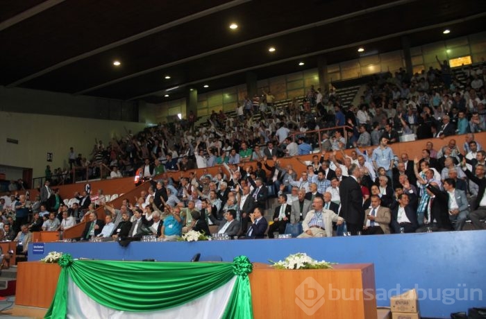 Bursaspor'da kongresinde heyecan dorukta