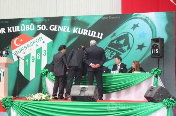 Bursaspor'da kongresinde heyecan dorukta