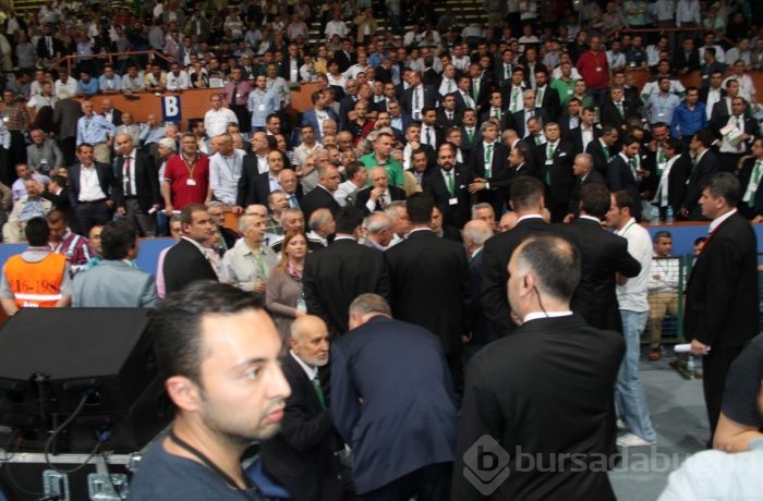 Bursaspor'da kongresinde heyecan dorukta