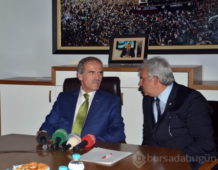 Başkan Altepe'den Bursaspor yönetimine destek!