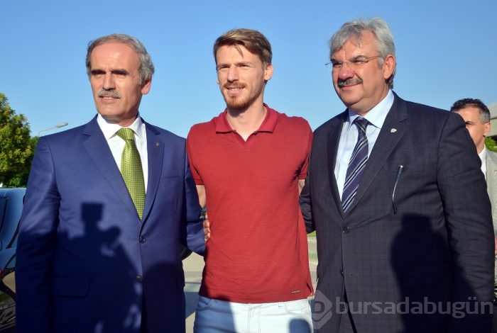 Başkan Altepe'den Bursaspor yönetimine destek!