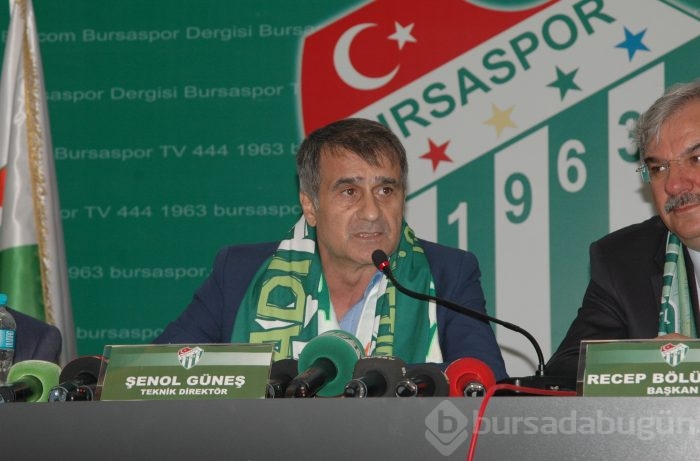 Bursaspor'da Şenol Güneş dönemi