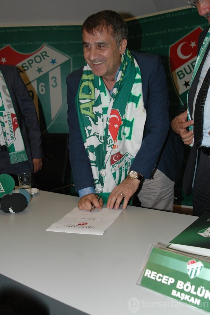 Bursaspor'da Şenol Güneş dönemi