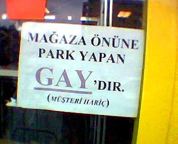 İbretlik yasak tabelaları...