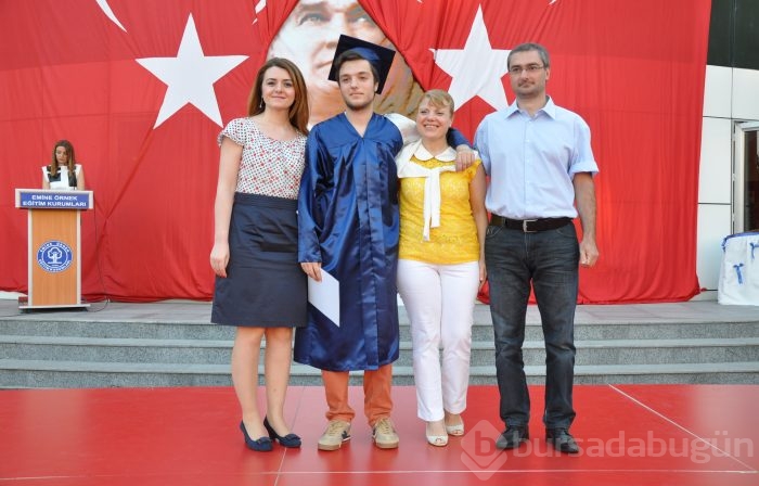 Emine Örnek Anadolu Lisesi'nde Mezuniyet heyecanı..