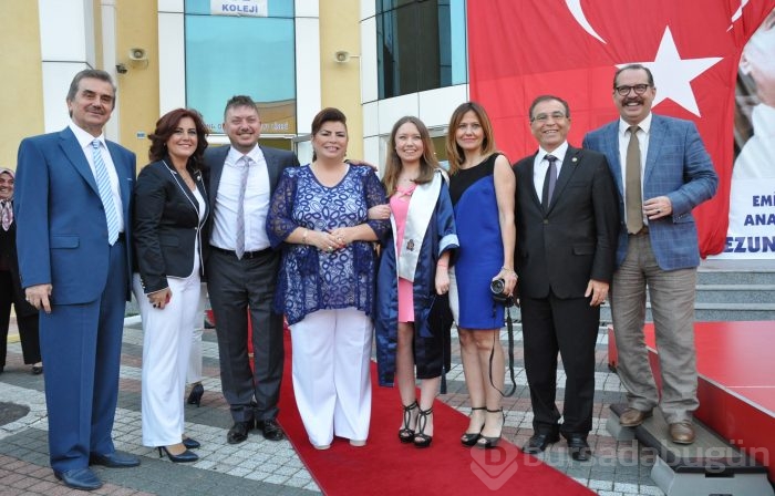 Emine Örnek Anadolu Lisesi'nde Mezuniyet heyecanı..