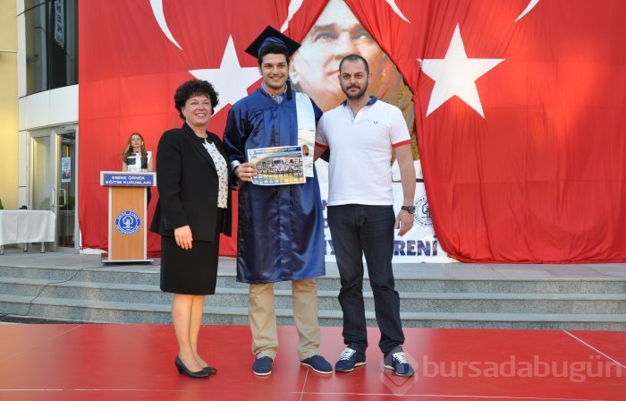 Emine Örnek Anadolu Lisesi'nde Mezuniyet heyecanı..