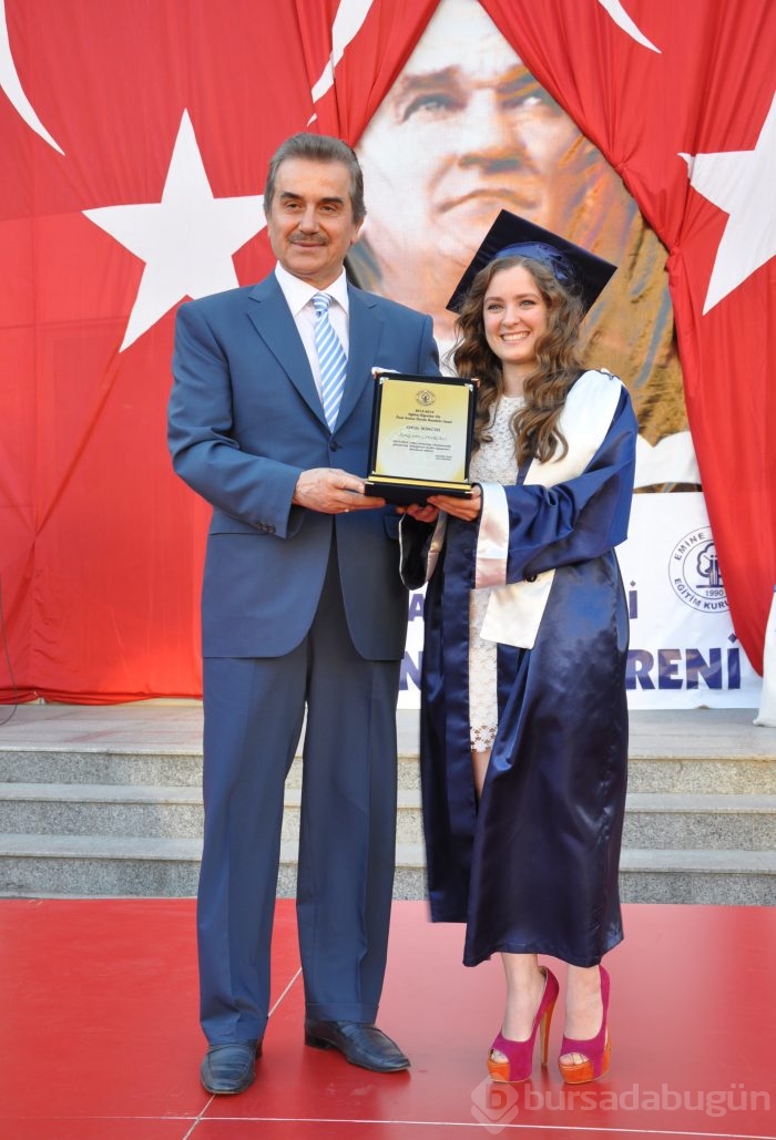 Emine Örnek Anadolu Lisesi'nde Mezuniyet heyecanı..