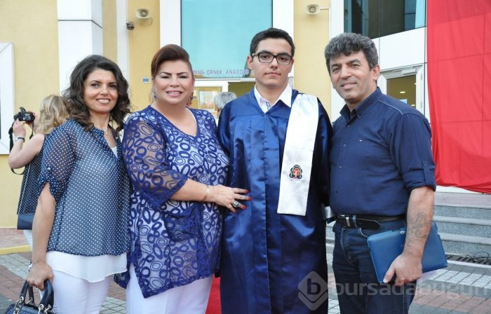 Emine Örnek Anadolu Lisesi'nde Mezuniyet heyecanı..