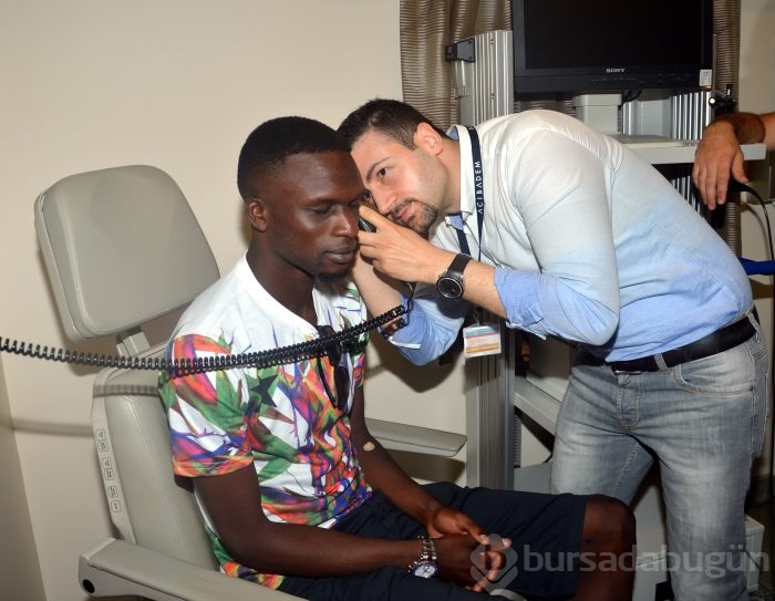 Bakaye Traore sağlık kontrolünden geçti